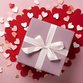 Schöne Mauve - rosa Wrapping Paper Roll Geschenkpapier