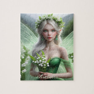 Schöne May Fairy in Lilies of the Valley Puzzle