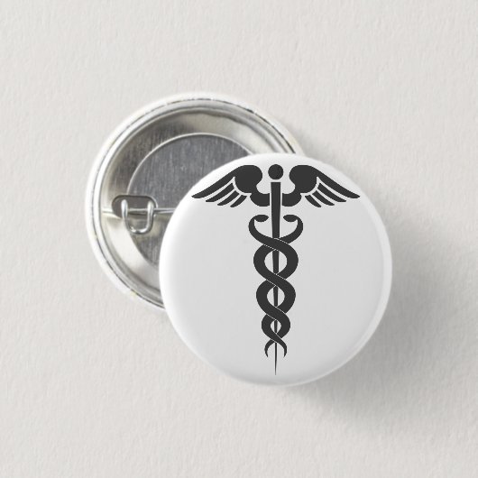 Schöne Medizin    Button (Vorne & Hinten)