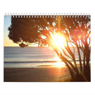 Schöne Meerblick Kalender für das Büro