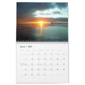 Schöne Meerblick Kalender für das Büro (Mär 2027)