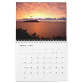 Schöne Meerblick Kalender für das Büro (Jan 2027)