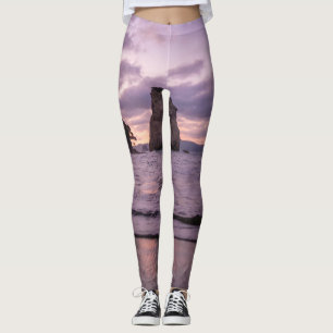 Schöne Meeres- und Himmel-Landschaft Leggings