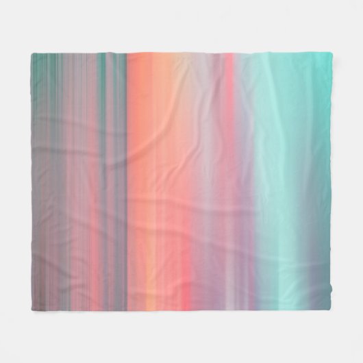 Schöne Meereslandschaft Fleecedecke (Vorderseite (Horizontal))