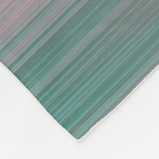 Schöne Meereslandschaft Fleecedecke (Ecke)