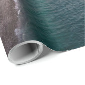 Schöne Meereslandschaft Geschenkpapier (Rolleneckpunkt)