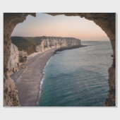 Schöne Meereslandschaft Geschenkpapier (Flach)