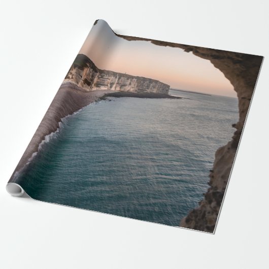 Schöne Meereslandschaft Geschenkpapier (Ungerollt)