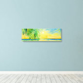 Schöne Meereslandschaft Kunst Leinwanddruck (Insitu (Holzboden))