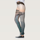 Schöne Meereslandschaft Leggings (Links)