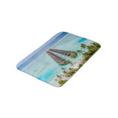 Schöne Meereslebewesen Badematte (Schrägansicht)