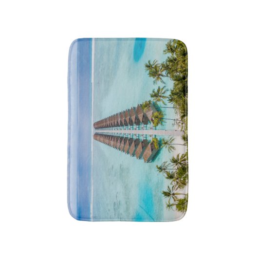 Schöne Meereslebewesen Badematte (Vorderseite Vertikal)