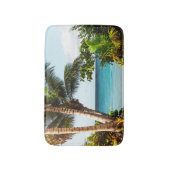 Schöne Meereslebewesen Badematte (Vorderseite Vertikal)