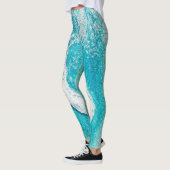 Schöne Meereslebewesen Leggings (Links)