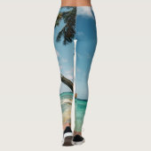 Schöne Meereslebewesen Leggings (Rückseite)