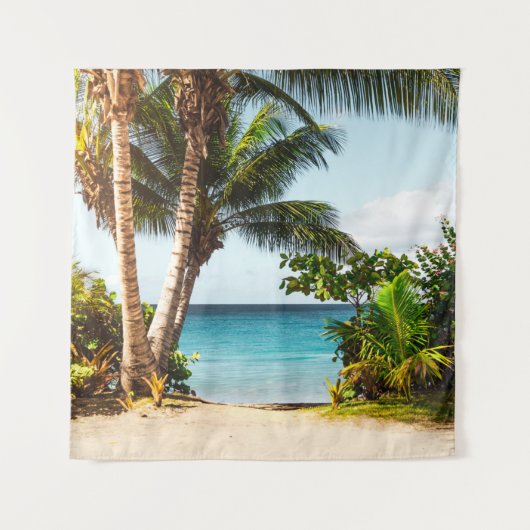 Schöne Meereslebewesen Wandteppich (Vorderseite)