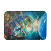 Schöne Meeresschildkröte Badematte (Vorderseite)