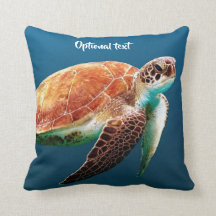 Schöne Meeresschildkröte-Schwimmen