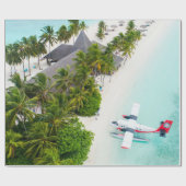 Schöne Meerestiere Geschenkpapier (Flach)