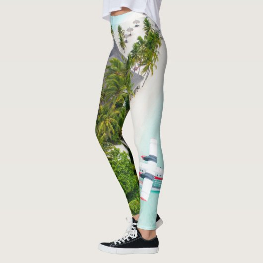 Schöne Meerestiere Leggings (Links)