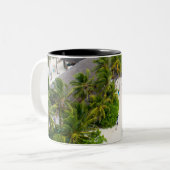 Schöne Meerestiere Zweifarbige Tasse (Vorderseite Links)