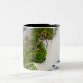 Schöne Meerestiere Zweifarbige Tasse (Mittel)