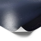 Schöne Meereswellen Fotodruck (Ecke)