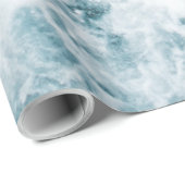 Schöne Meereswellen Geschenkpapier (Rolleneckpunkt)