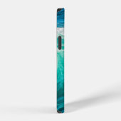 Schöne Meereswellen iPhone Hülle (Rechte Seite)