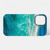 Schöne Meereswellen iPhone Hülle (Rückseite (Horizontal))