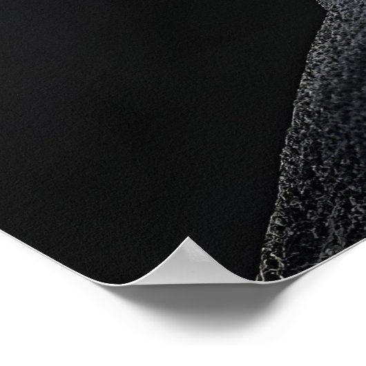 Schöne Meereswellen Poster (Ecke)