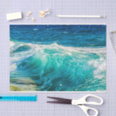 Schöne Meereswellen Seidenpapier (Handwerk)