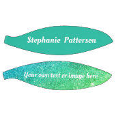 Schöne Meerjungfrau Aquamariner Glitzer Sparkling Basketball (Panele)