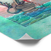 Schöne Meerjungfrau Fantasy Art von Molly Harrison Poster (Ecke)