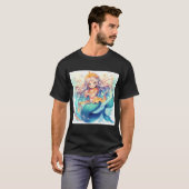 Schöne Meerjungfrau T-Shirt (Vorne ganz)