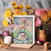 Schöne Meerjungkarte von Molly Harrison Karte