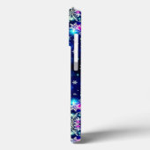 Schöne mehrfarbige Schneeflocken Case-Mate iPhone Hülle (Rückseite / Links)