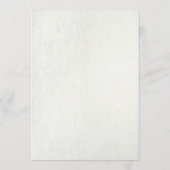 SCHÖNE MENÜKARTE (Rückseite)