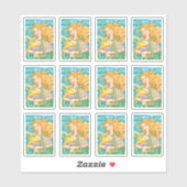 SCHÖNE MERMAID-, STARFISH- & SEEPFERD-SCHÄTZE AUFKLEBER (Blatt)