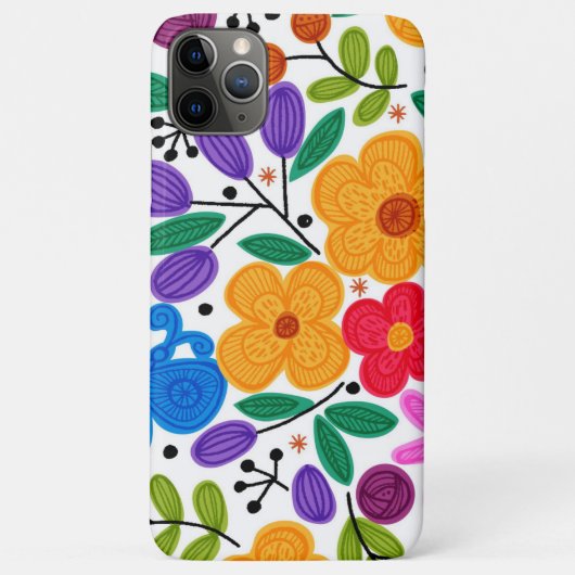 Schöne mexikanische Flora Case-Mate iPhone Hülle (Rückseite)
