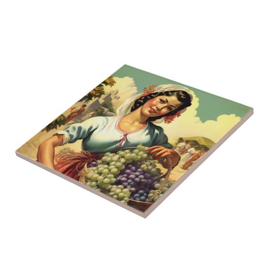 Schöne mexikanische Kalender Giro del Malcantone Fliese (Seite)