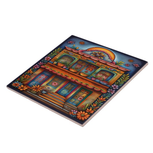 Schöne mexikanische Kunst Fliese (Seite)