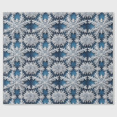 Schöne Midwinter Saison Snowflake Weihnachten Geschenkpapier (Flach)