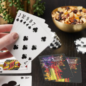 Schöne Mikrofon-Deck Spielkarten (In Situ)