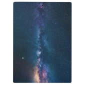 Schöne Milchstraße Klemmbrett (Rückseite)