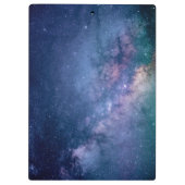 Schöne Milchstraße Klemmbrett (Rückseite)