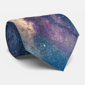 Schöne Milchstraße Krawatte (Gerollt)