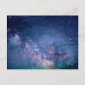 Schöne Milchstraße Postkarte (Vorderseite)