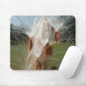 Schöne Milkweed Magie: Ein Skyward-Flugdesign Mousepad (Mit Mouse)