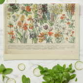 Schöne Millot Fleur Illistration Print Geschirrtuch (Gefaltet)